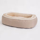 Luxury Washable Anti slip Bottom Dog Bed Pet Cushion with Removable Cover