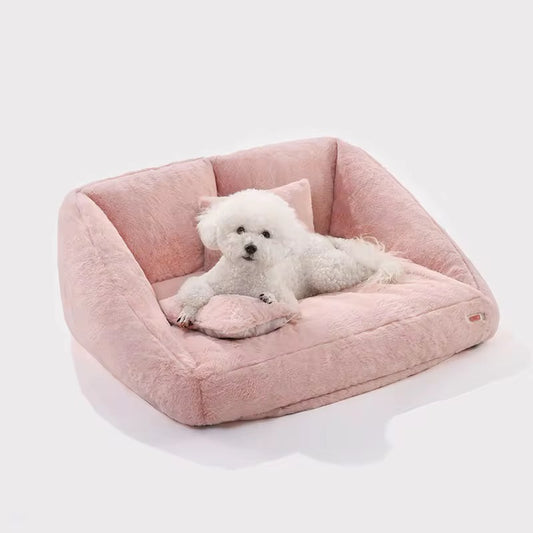 Luxury Soft Pet Sofa Bolster Couch